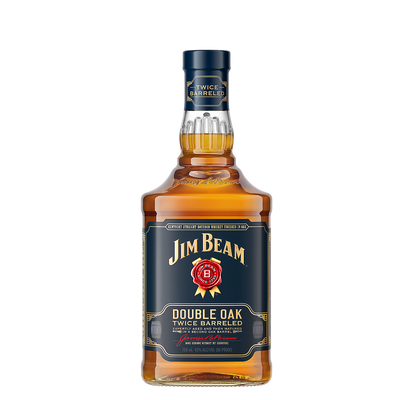 JIM BEAM STRAIGHT BOURBON DOUBLE OAK TWICE BARRELED 86 750ML