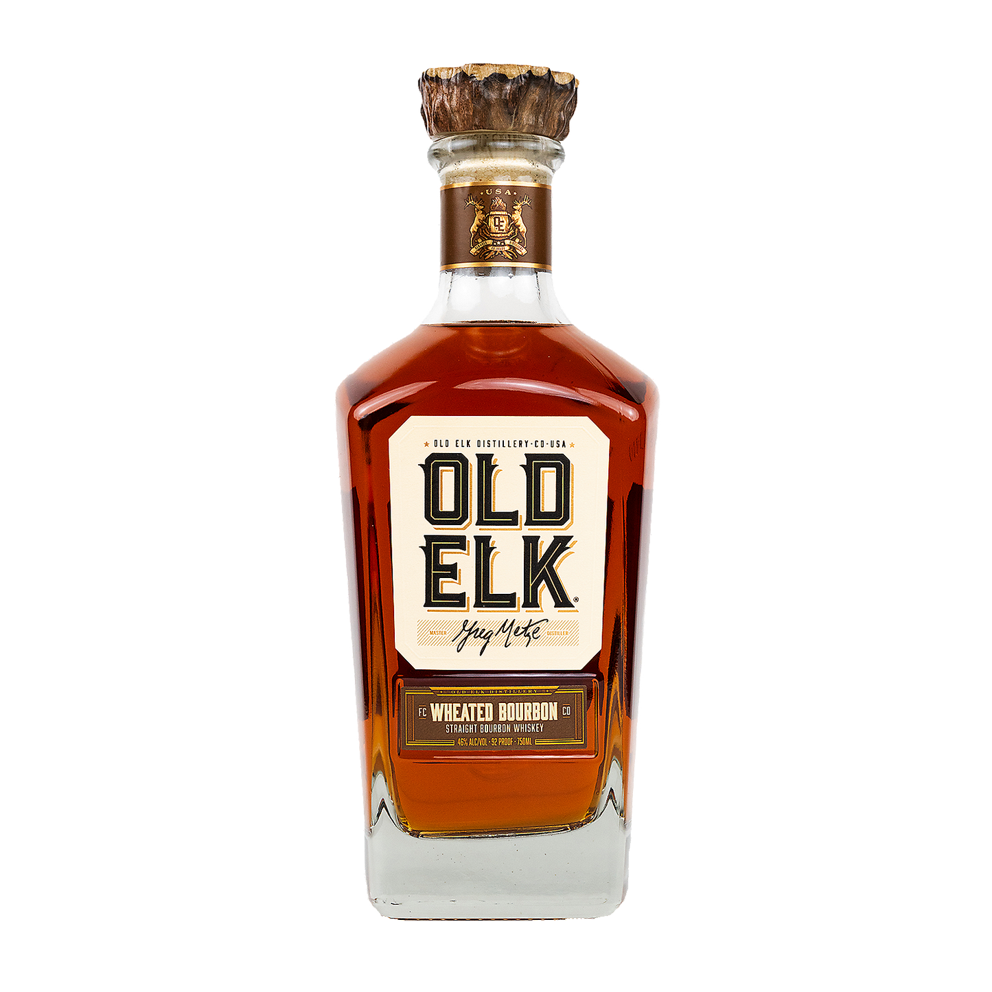 OLD ELK STRAIGHT BOURBON WHEATED 5 YR 92 750ML