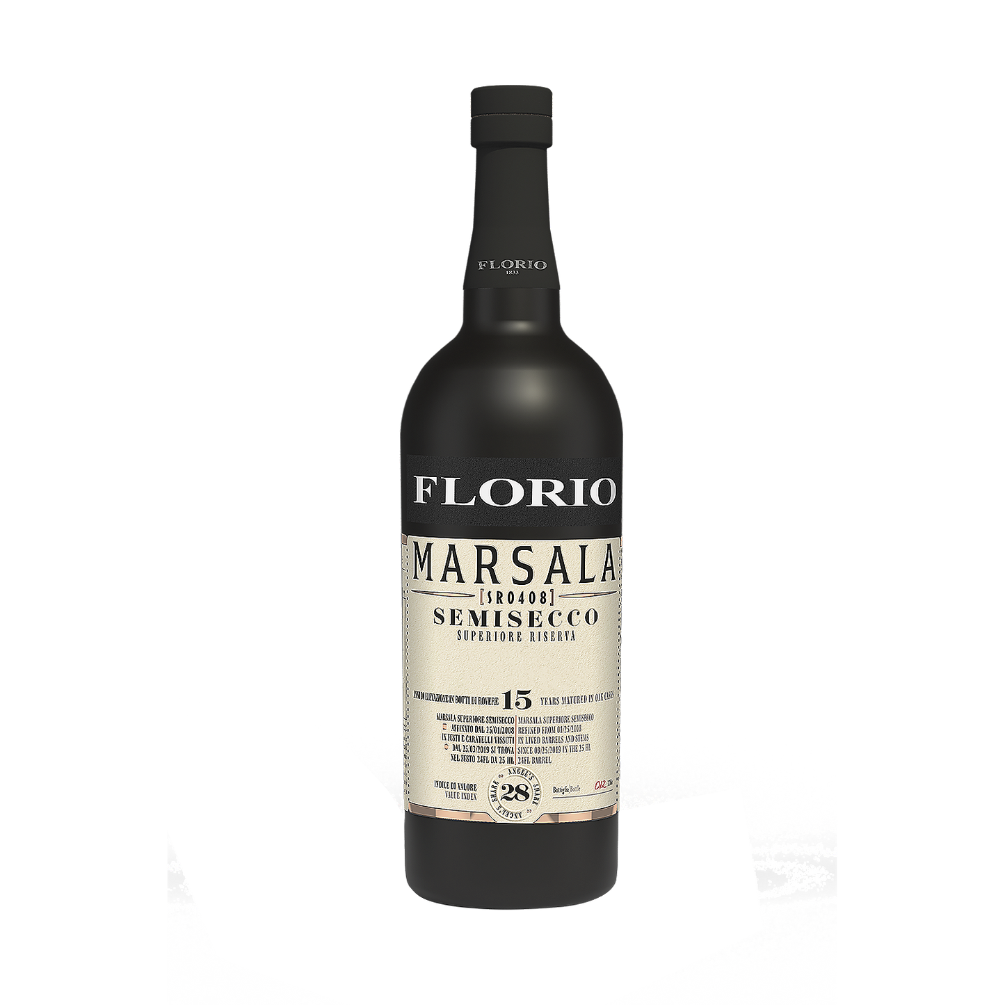 FLORIO MARSALA SUPERIORE SR0408 SEMISECCO RISERVA 2008 750ML