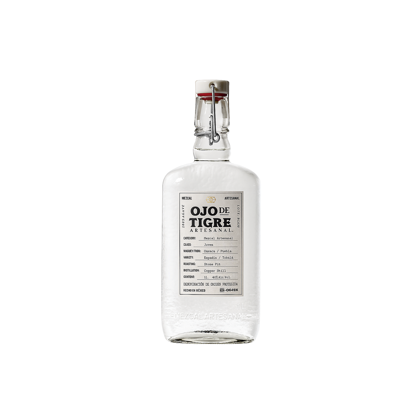 OJO DE TIGRE MEZCAL ARTESANAL JOVEN 80 200ML