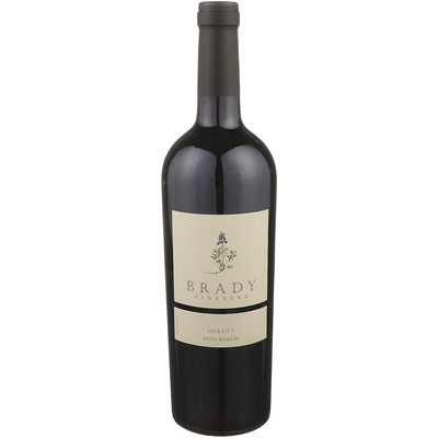 BRADY VINEYARD MERLOT PASO ROBLES 2019 750ML