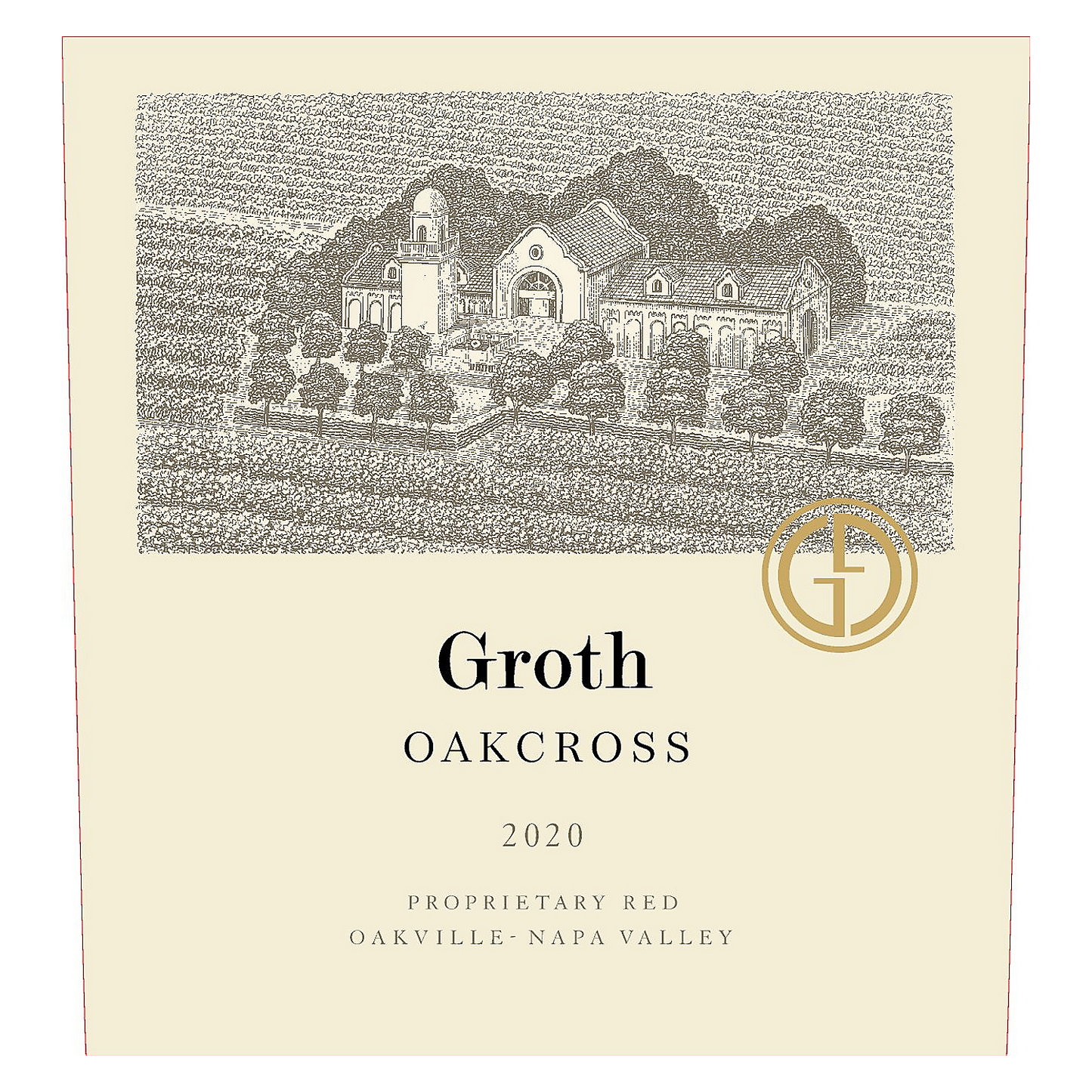 GROTH OAKCROSS PROPRIETARY RED OAKVILLE 2020 750ML