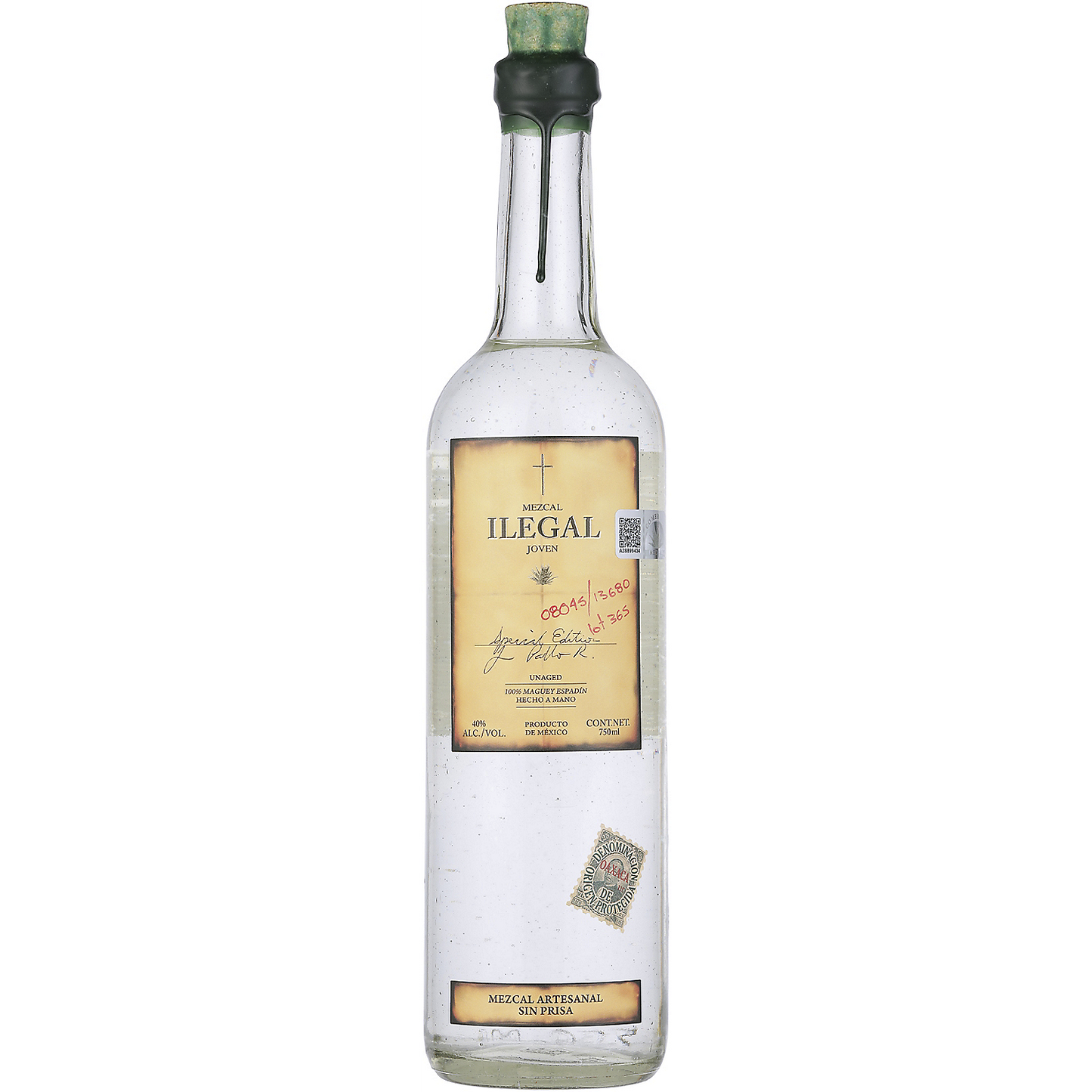 ILEGAL MEZCAL JOVEN SPECIAL EDITION 80 W/ HOLIDAY DICE 750ML