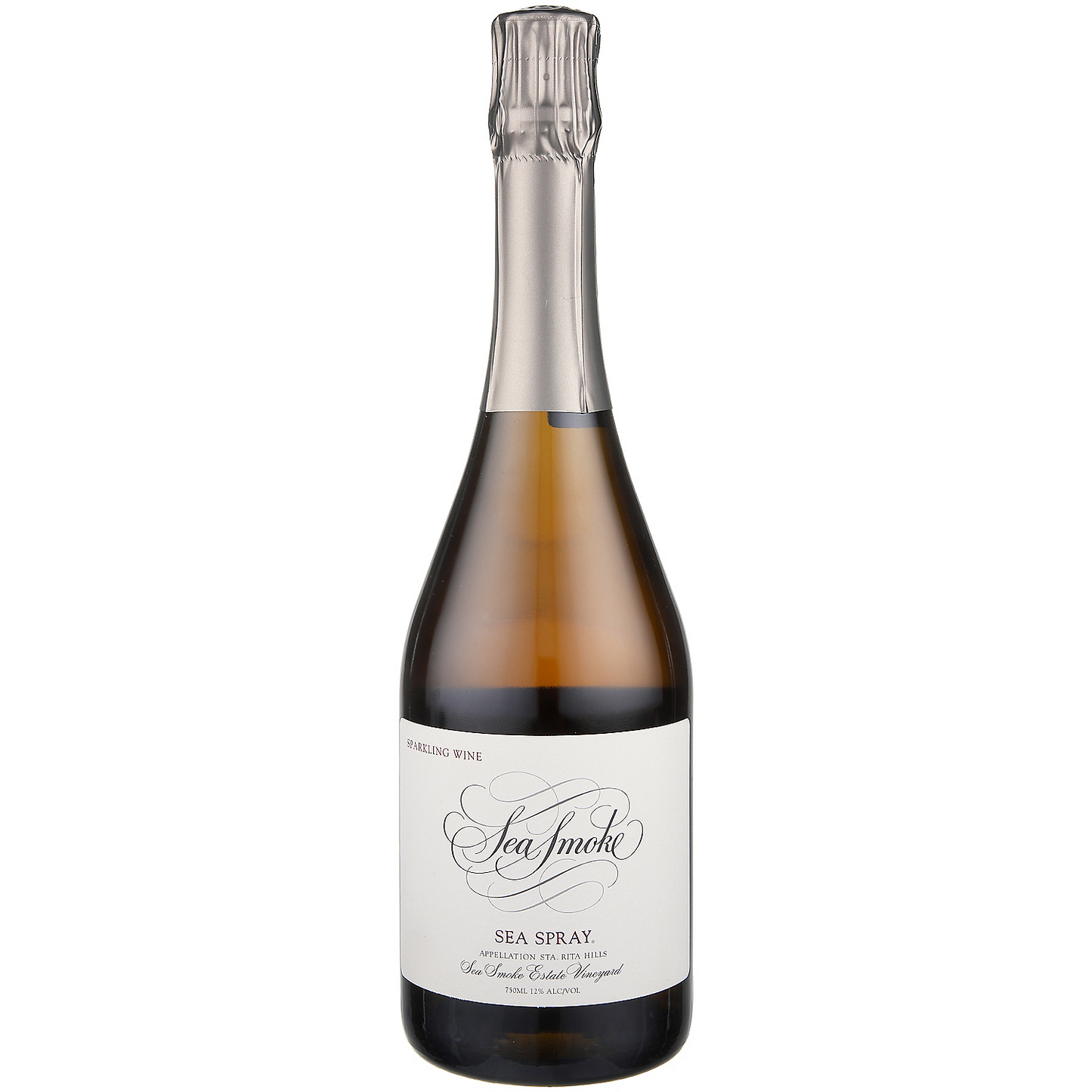 SEA SMOKE BLANC DE NOIRS SEA SPRAY SEA SMOKE VINEYARD SANTA RITA HILLS 2018 750ML