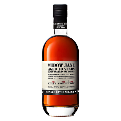 WIDOW JANE BLENDED BOURBON SINGLE BATCH SELECT 10 YR 100 750ML