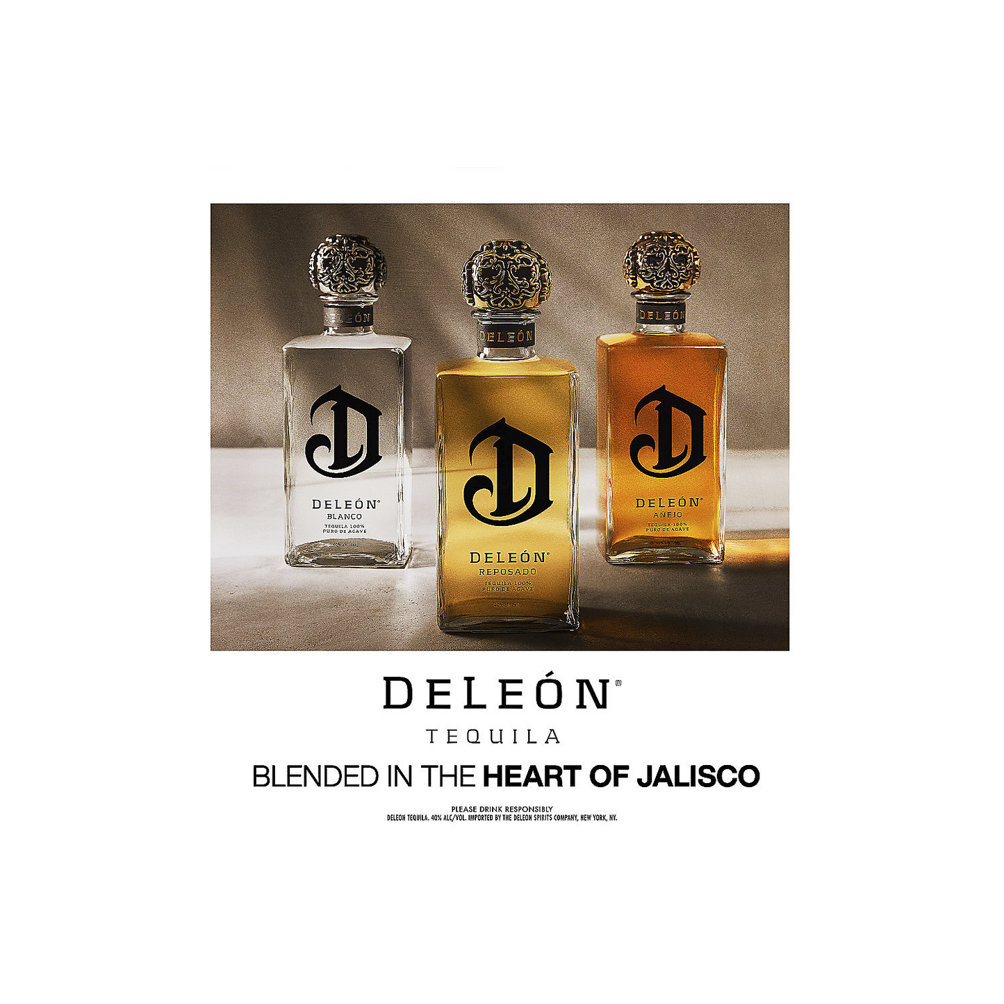 DELEON TEQUILA ANEJO 80 375ML