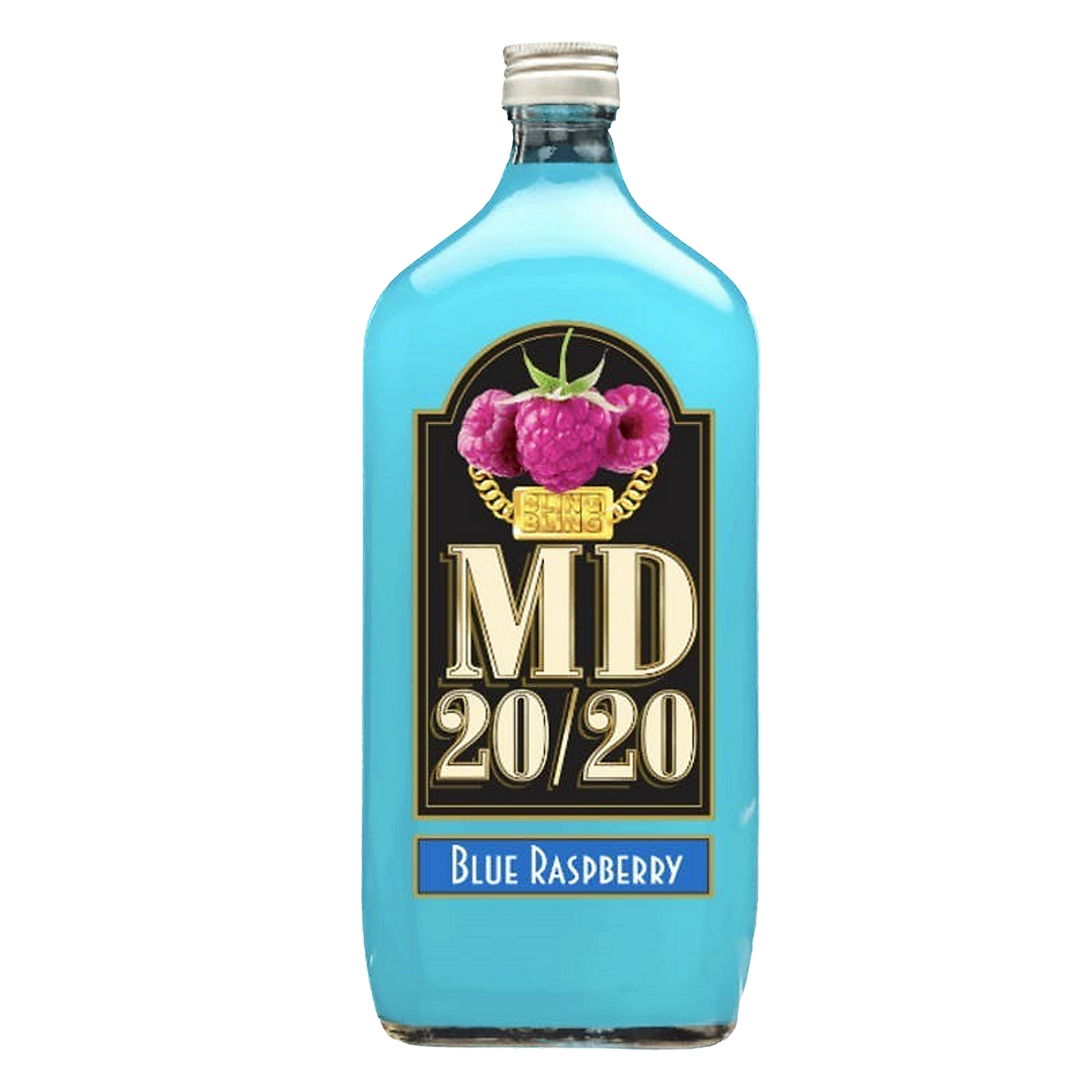 MD 20/20 BLUE RASPBERRY FLAVORED WINE 375ML