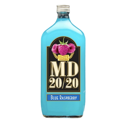 MD 20/20 BLUE RASPBERRY FLAVORED WINE 375ML