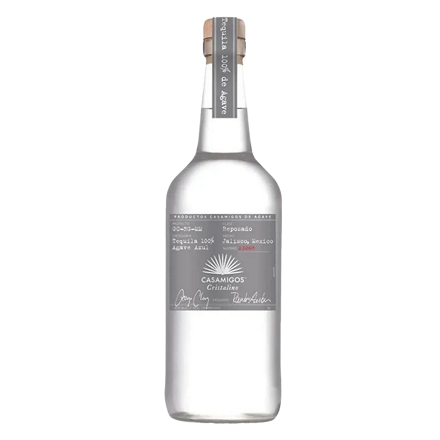 CASAMIGOS TEQUILA REPOSADO CRISTALINO 80 1L