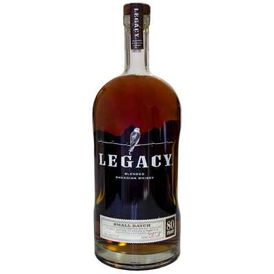 LEGACY CANADIAN WHISKY BLENDED SMALL BATCH 80 750ML