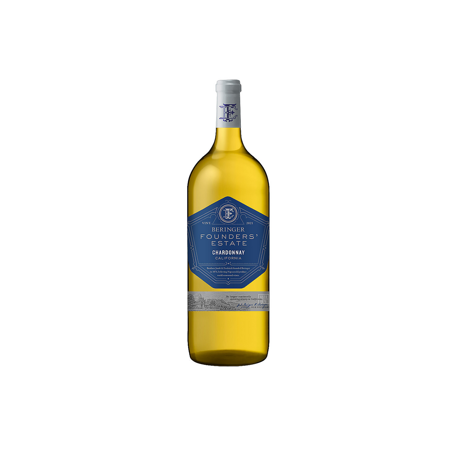 BERINGER FOUNDERS' ESTATE CHARDONNAY CALIFORNIA 750ML