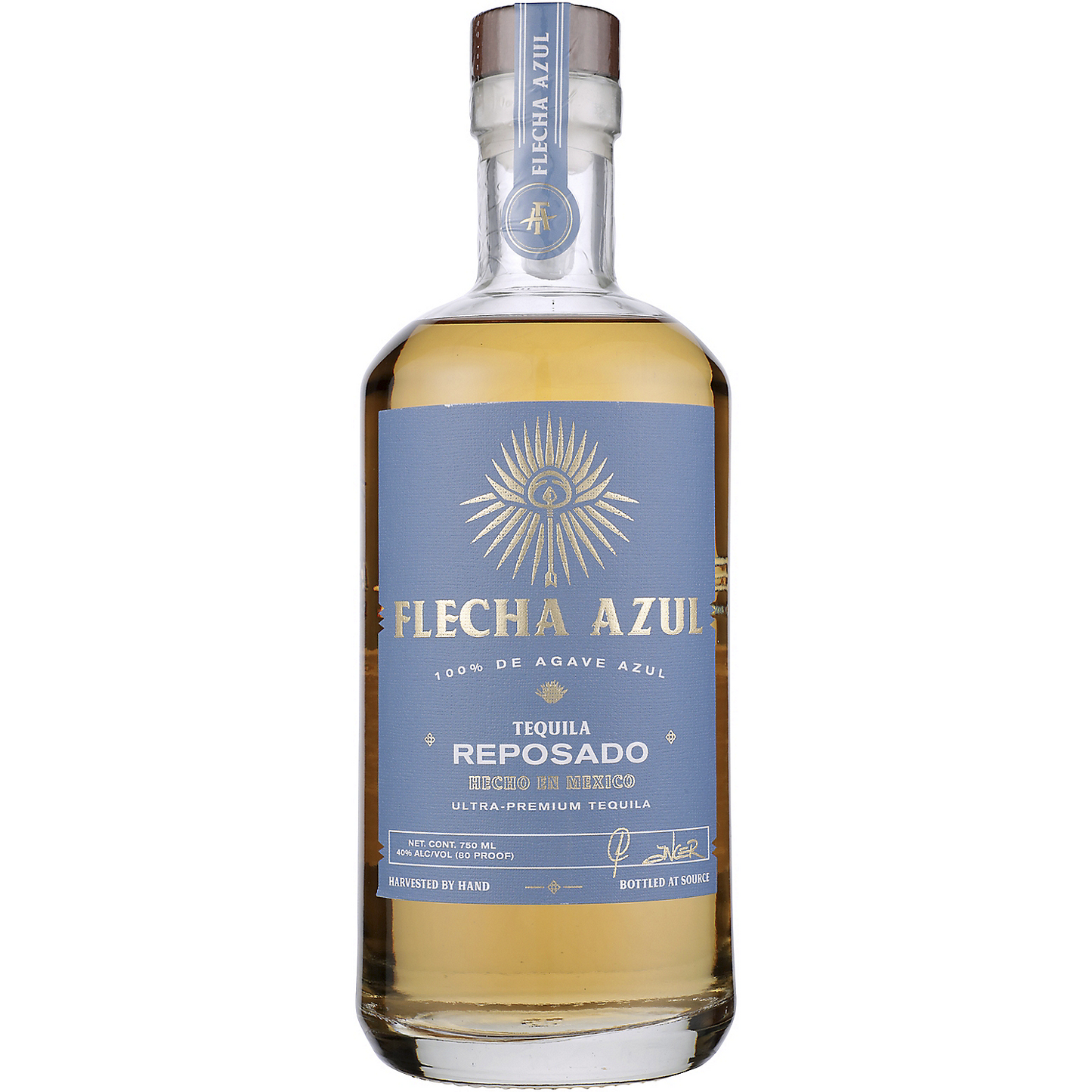 FLECHA AZUL TEQUILA REPOSADO 80 50ML