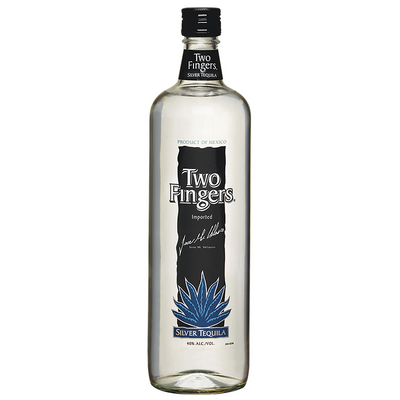 TWO FINGERS TEQUILA SILVER 80 1.75L