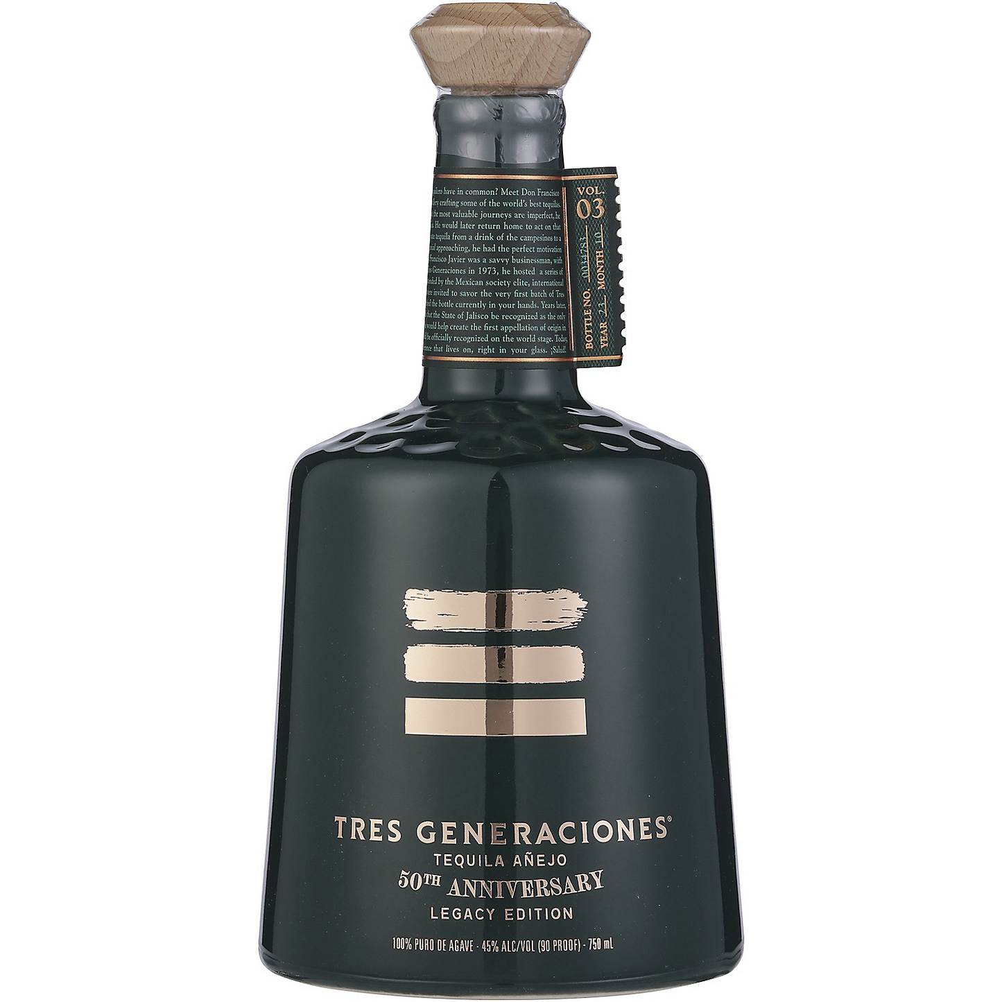 TRES GENERACIONES TEQUILA ANEJO 50TH ANNIVERSARY LEGACY EDITION 90 750ML