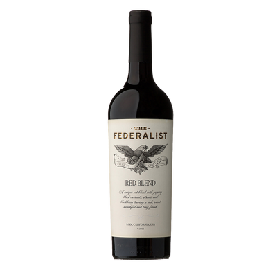 THE FEDERALIST RED BLEND HONEST AMERICAN 750ML