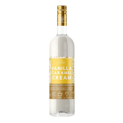 WONDRY WINE BASED COCKTAIL CREAM COLLECTION SOUTHERN COUNTRY COCKTAIL CREAM VANILLA CARAMEL CREAM 750ML