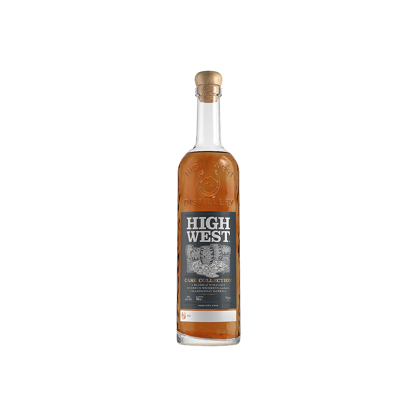 HIGH WEST STRAIGHT BOURBON CASK COLLECTION CHARDONNAY BARREL 100 750ML