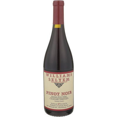 WILLIAMS SELYEM PINOT NOIR CALEGARI VINEYARD RUSSIAN RIVER VALLEY 2020 750ML