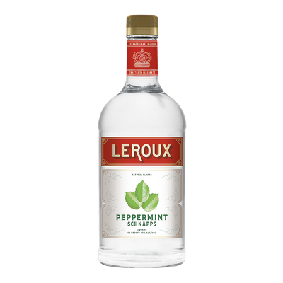 LEROUX PEPPERMINT SCHNAPPS 40 750ML