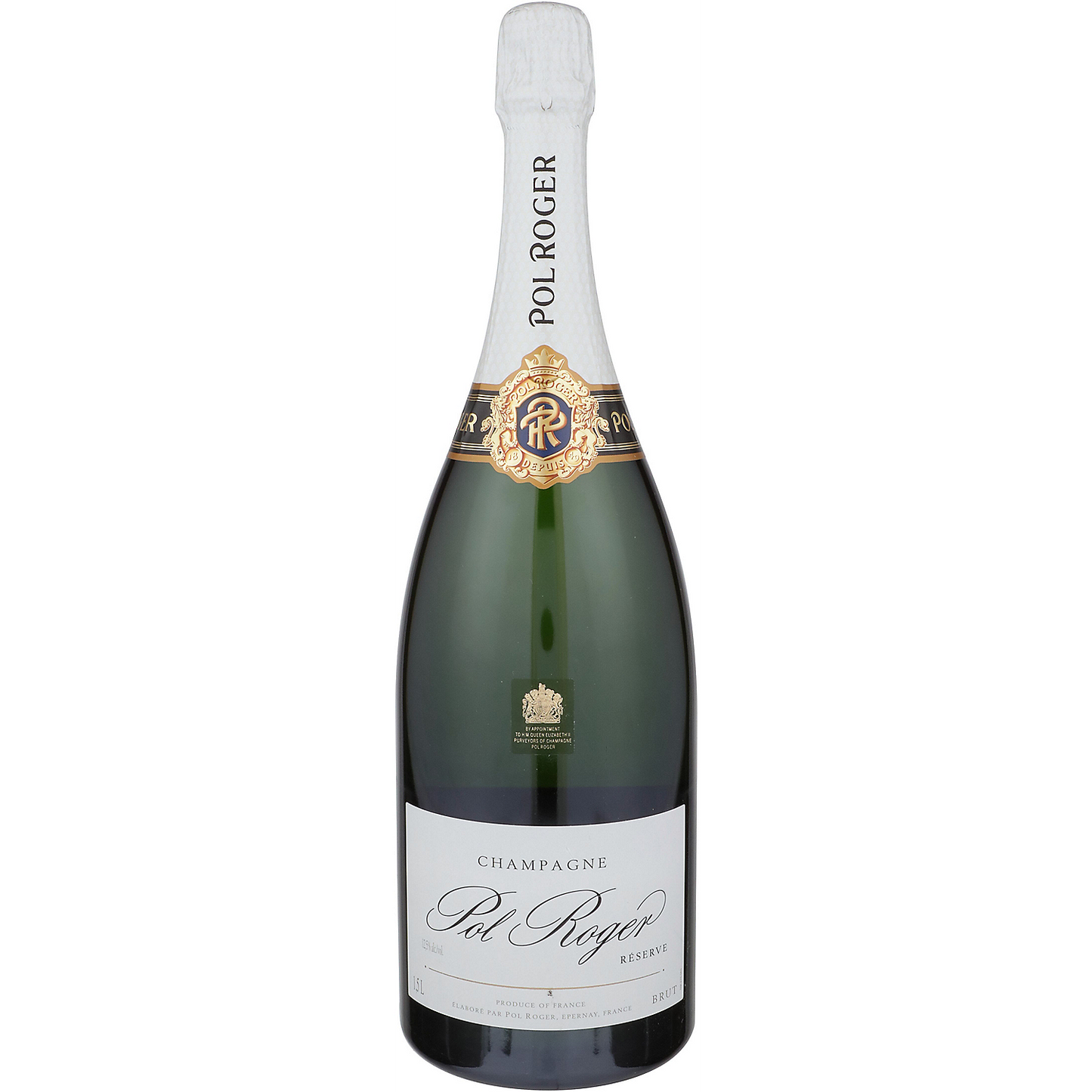 POL ROGER CHAMPAGNE BRUT RESERVE 1.5L