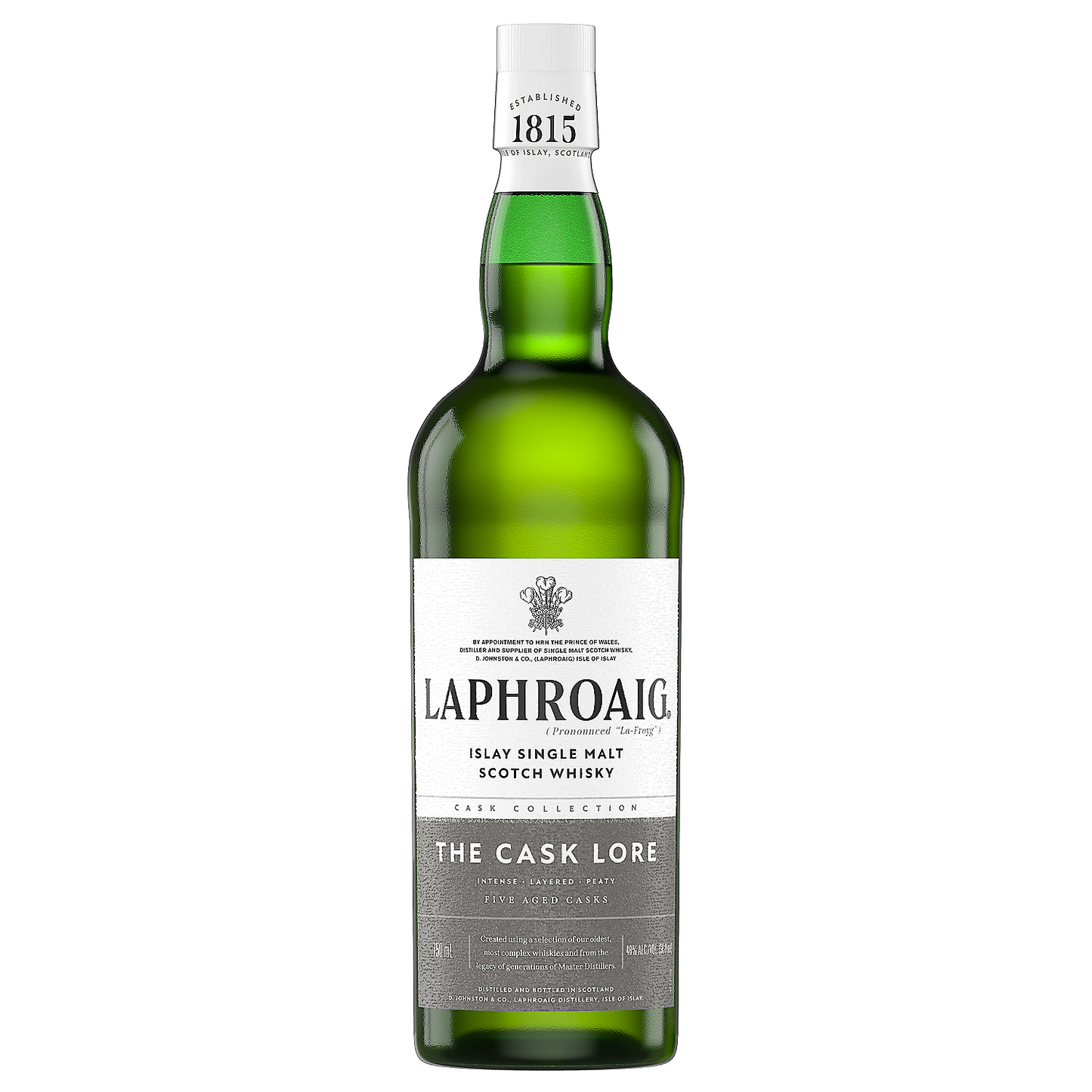 LAPHROAIG SINGLE MALT SCOTCH CASK COLLECTION THE CASK LORE 96 750ML