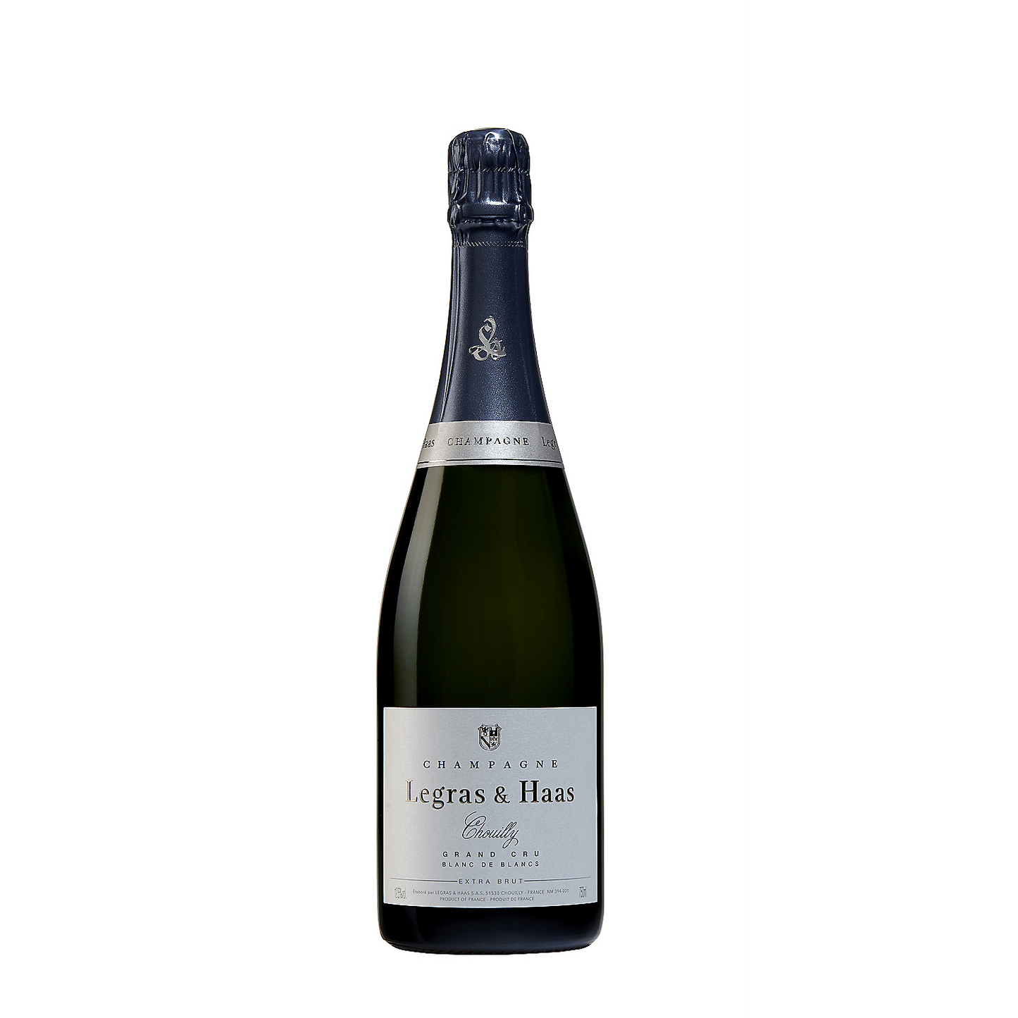 LEGRAS & HAAS CHAMPAGNE EXTRA BRUT CHOUILLY BLANC DE BLANCS GRAND CRU 750ML