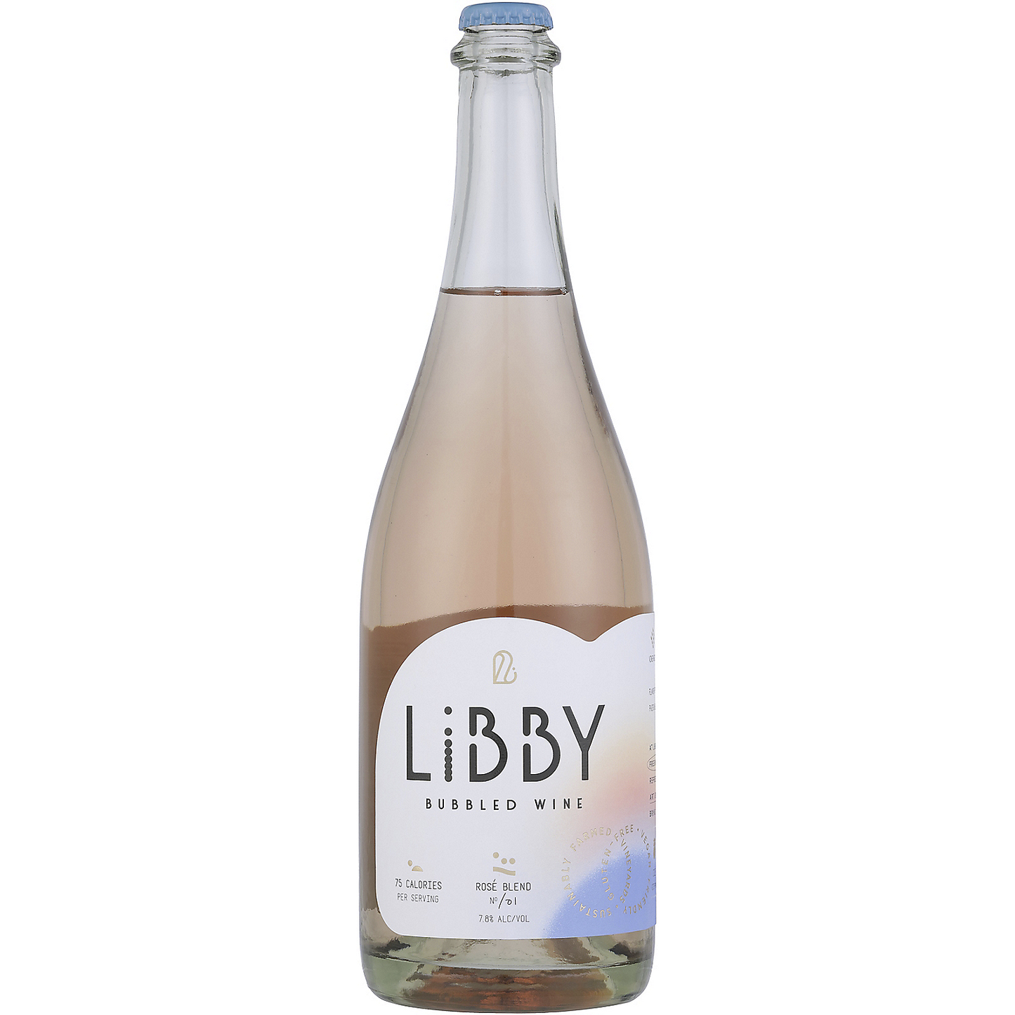 LIBBY SPARKLING ROSE BLEND NO 1 BUBBLED WINE AMERICAN 750ML