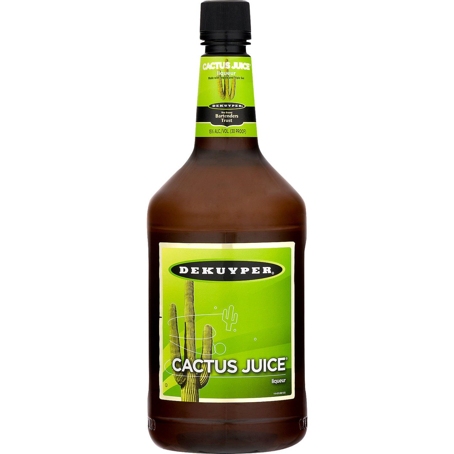 DEKUYPER MARGARITA SCHNAPPS CACTUS JUICE 30 1L
