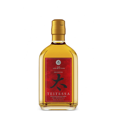 TEITESSA SINGLE GRAIN JAPANESE WHISKY RED EDITION 25 YR 80 750ML