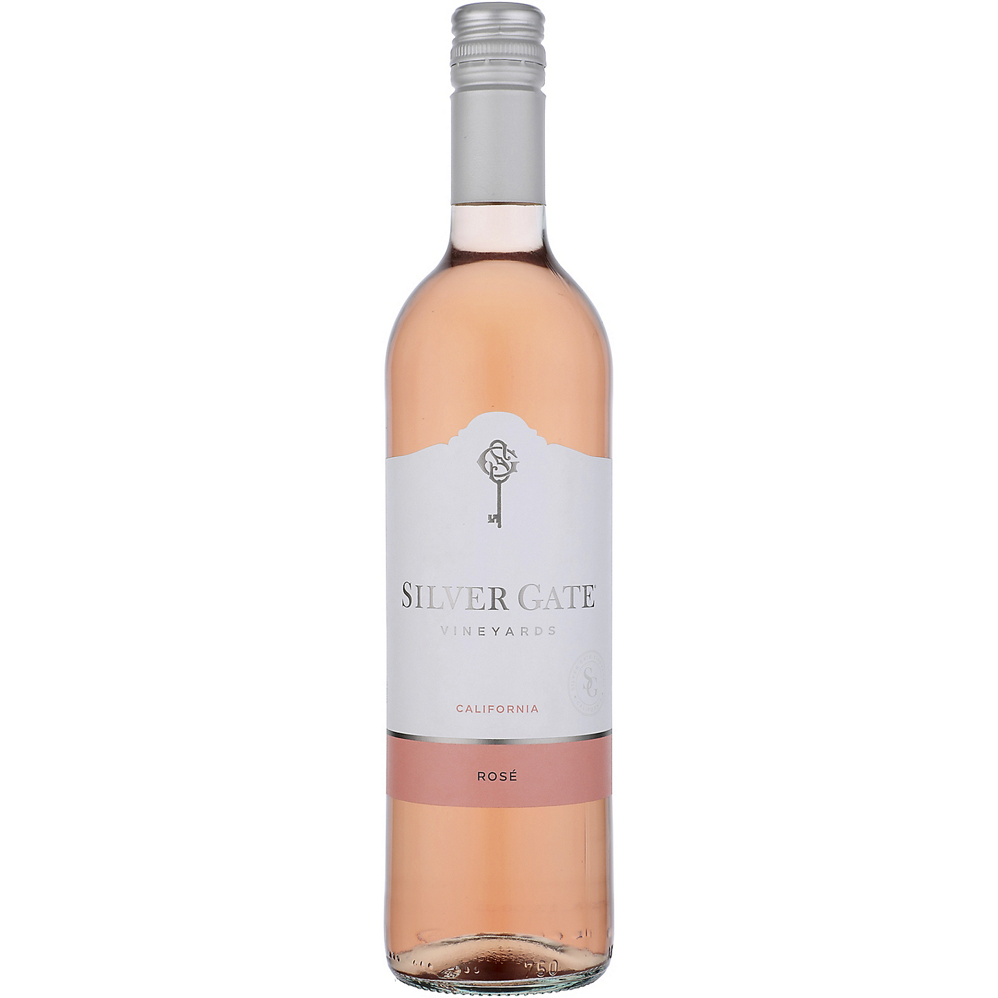 SILVER GATE VINEYARDS ROSE WINE CALIFORNIA 750ML