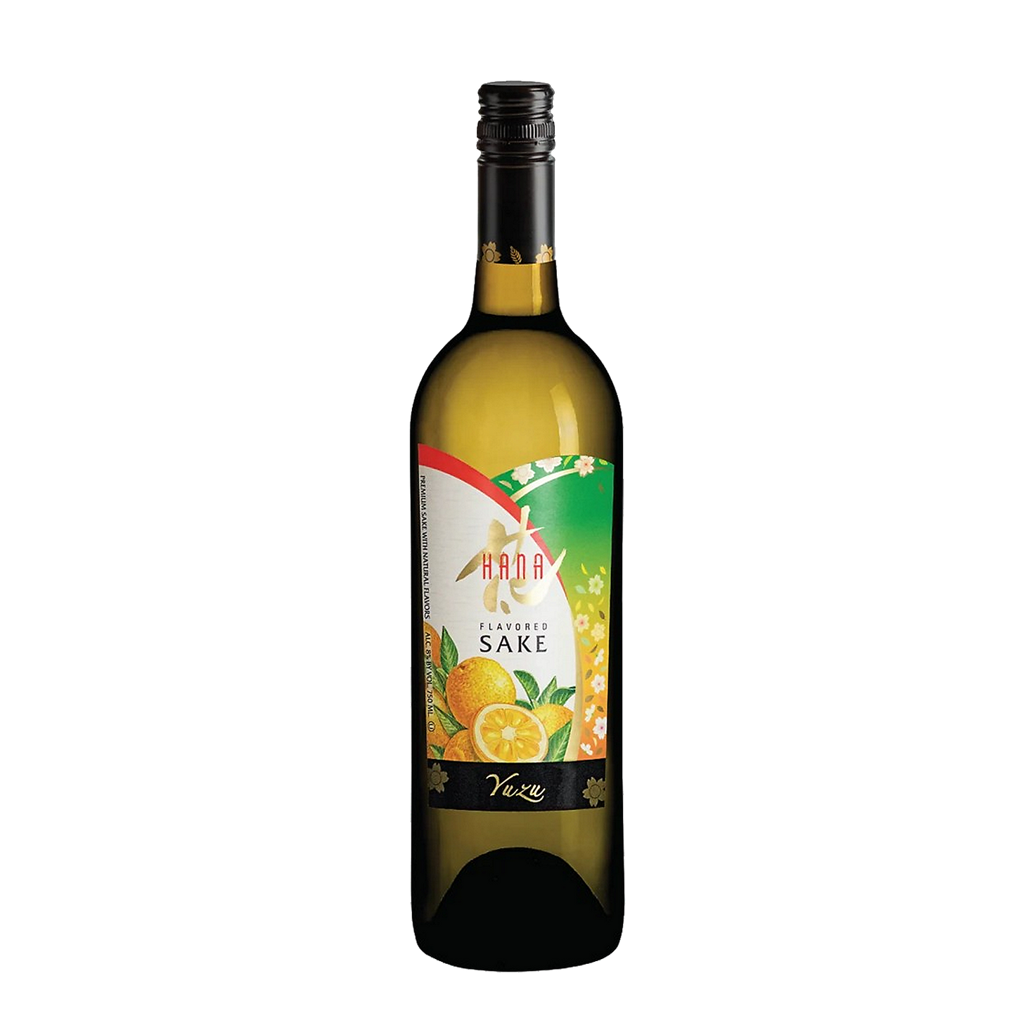 HANA YUZU FLAVORED SAKE 750ML