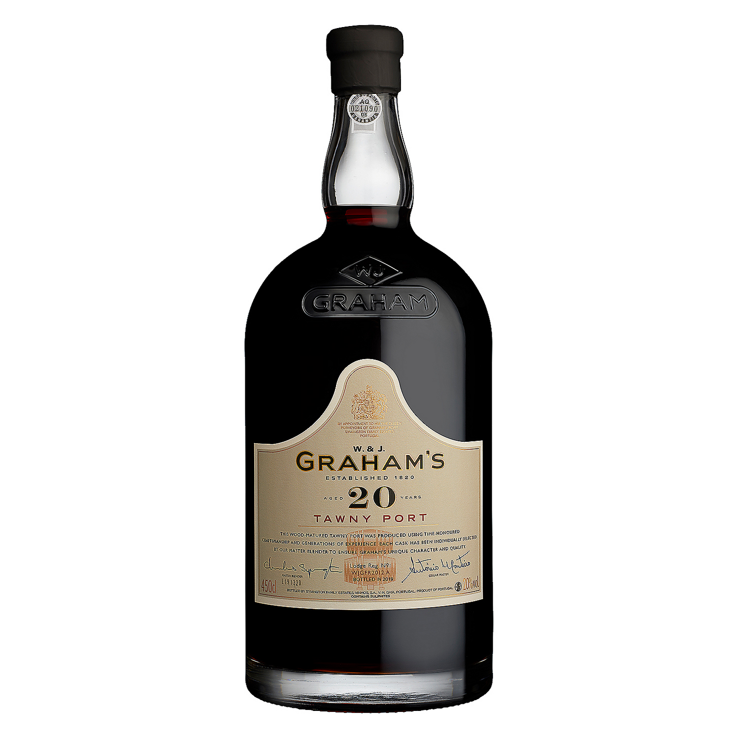 GRAHAM'S PORTO TAWNY 20 YR 4.5L