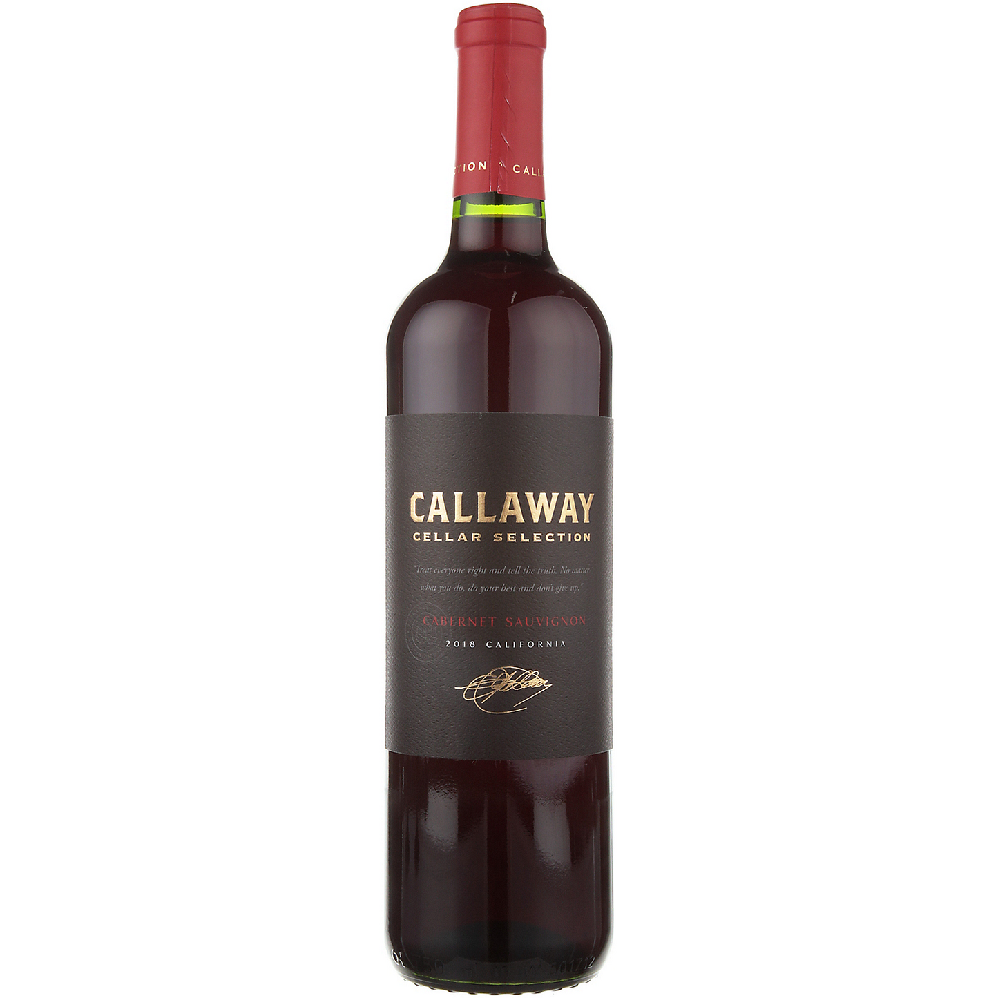 CALLAWAY CABERNET SAUVIGNON CELLAR SELECTION CALIFORNIA 750ML