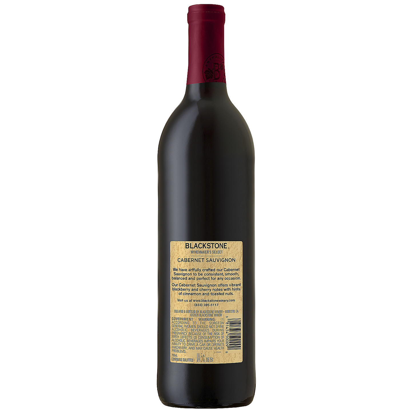 BLACKSTONE CABERNET SAUVIGNON CALIFORNIA 750ML