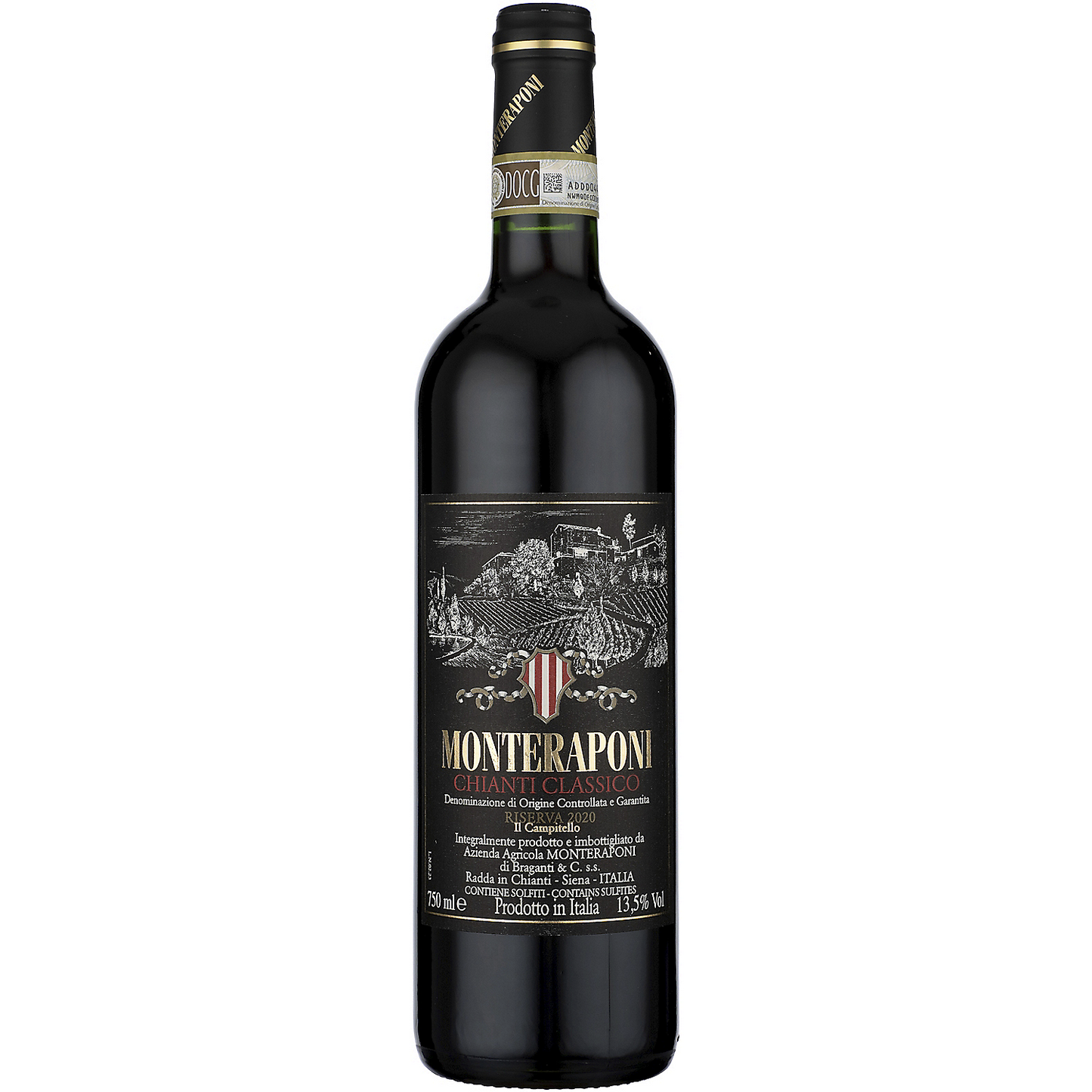 MONTERAPONI CHIANTI CLASSICO RISERVA IL CAMPITELLO 2020 750ML