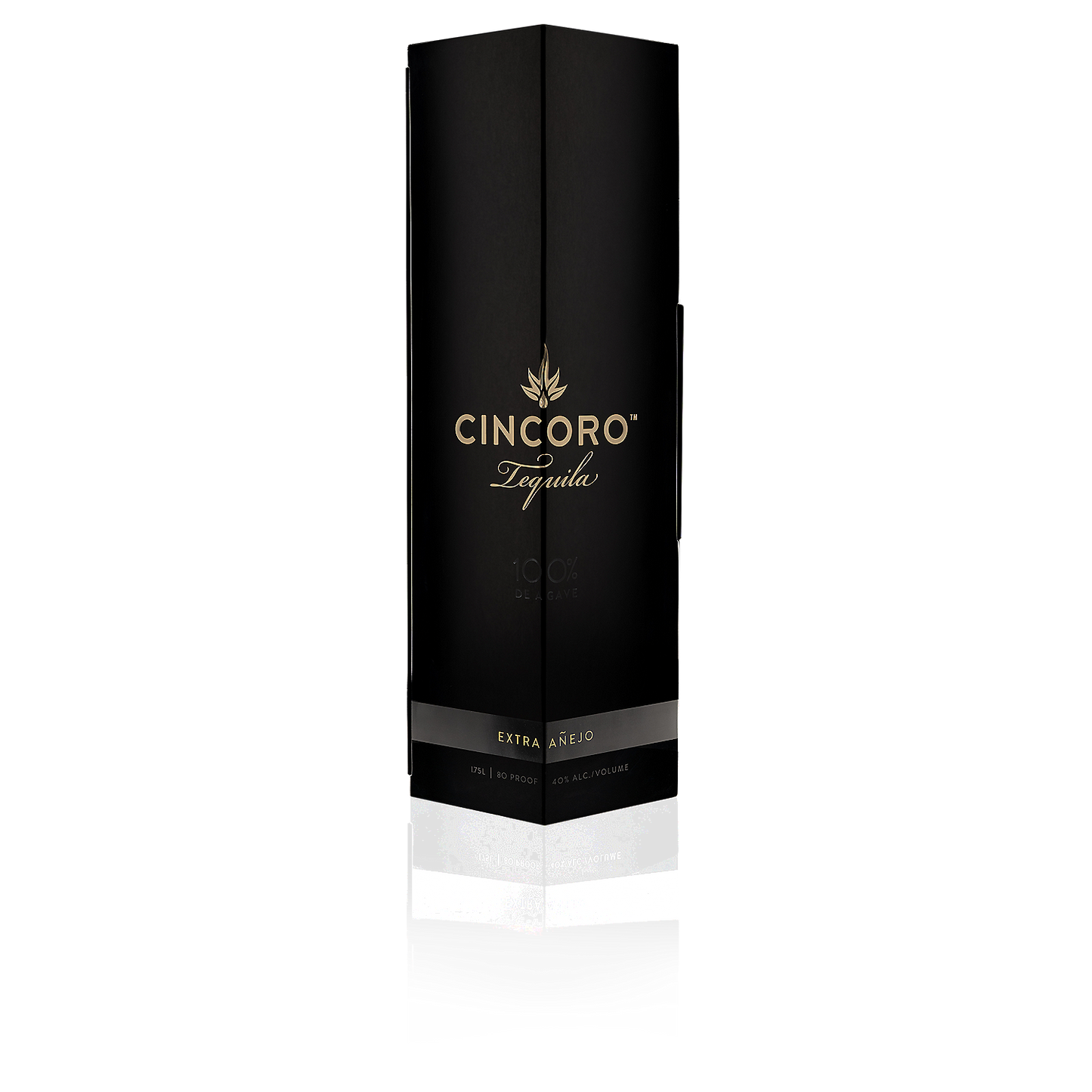CINCORO TEQUILA EXTRA ANEJO 80 W/ WOODEN GIFT BOX 750ML