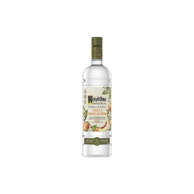 KETEL ONE PEACH & ORANGE BLOSSOM FLAVORED VODKA BOTANICAL 60 50ML