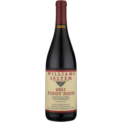 WILLIAMS SELYEM PINOT NOIR FOSS VINEYARD RUSSIAN RIVER VALLEY 2021 750ML