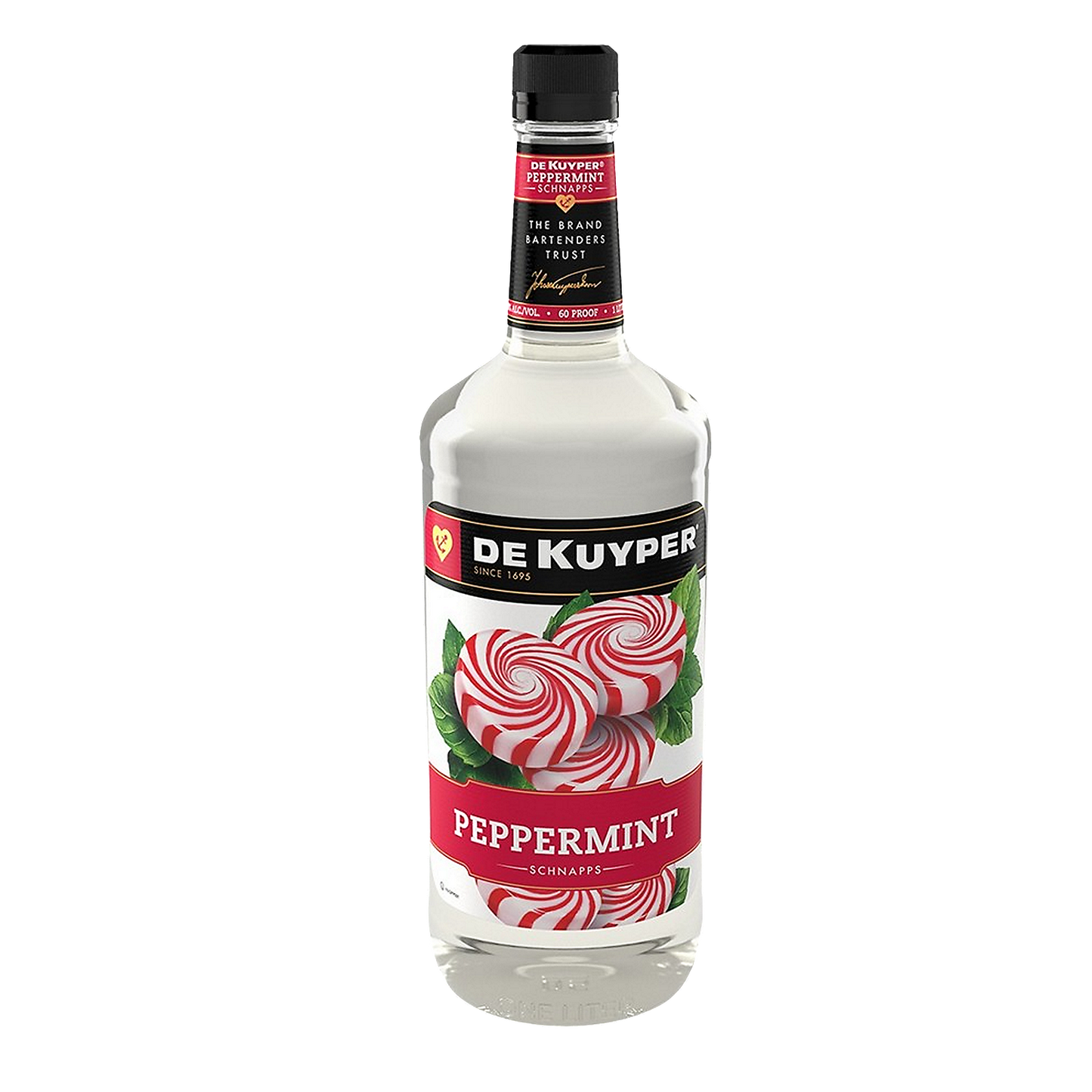 DEKUYPER PEPPERMINT SCHNAPPS 100 375ML