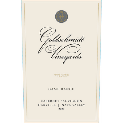 GOLDSCHMIDT VINEYARD CABERNET SAUVIGNON GAME RANCH OAKVILLE 2021 750ML