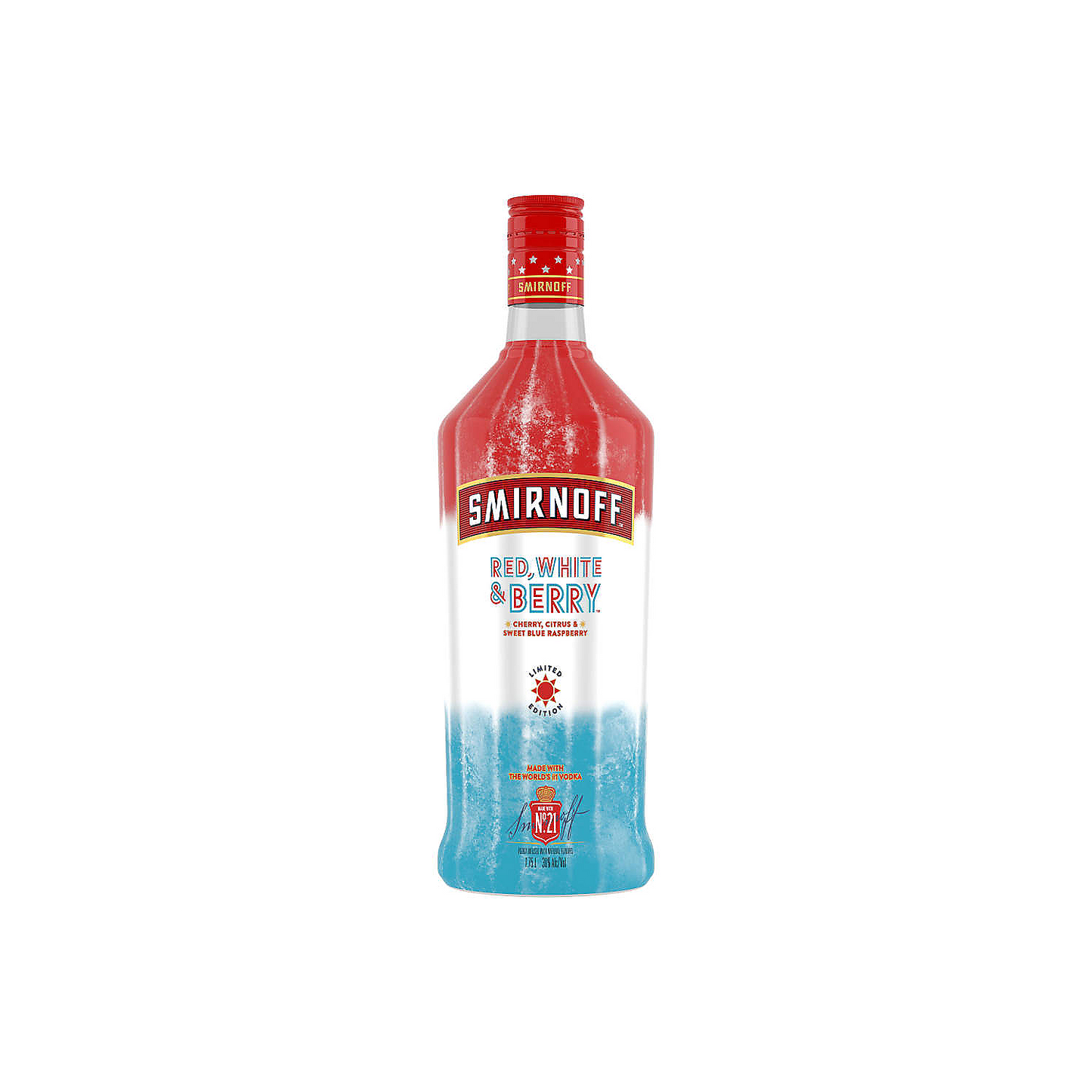 SMIRNOFF RED WHITE & BERRY FLAVORED VODKA 60 750ML