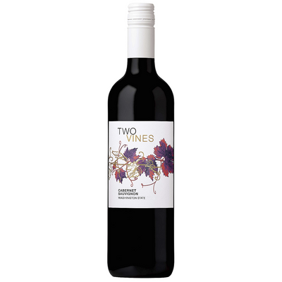 TWO VINES CABERNET SAUVIGNON WASHINGTON 750ML