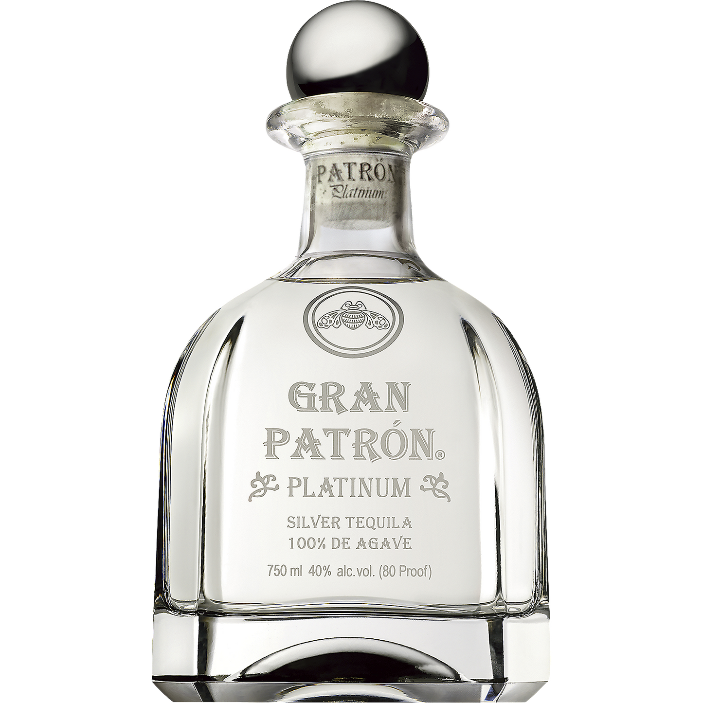 GRAN PATRON TEQUILA PLATINUM 80 750ML
