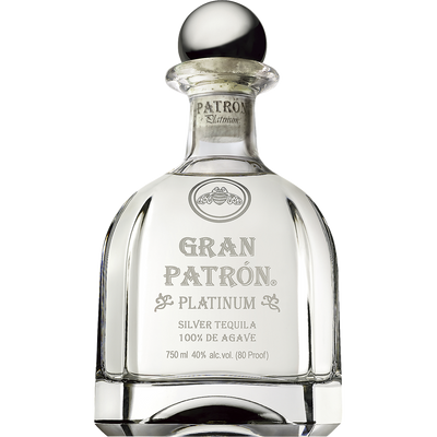 GRAN PATRON TEQUILA PLATINUM 80 750ML