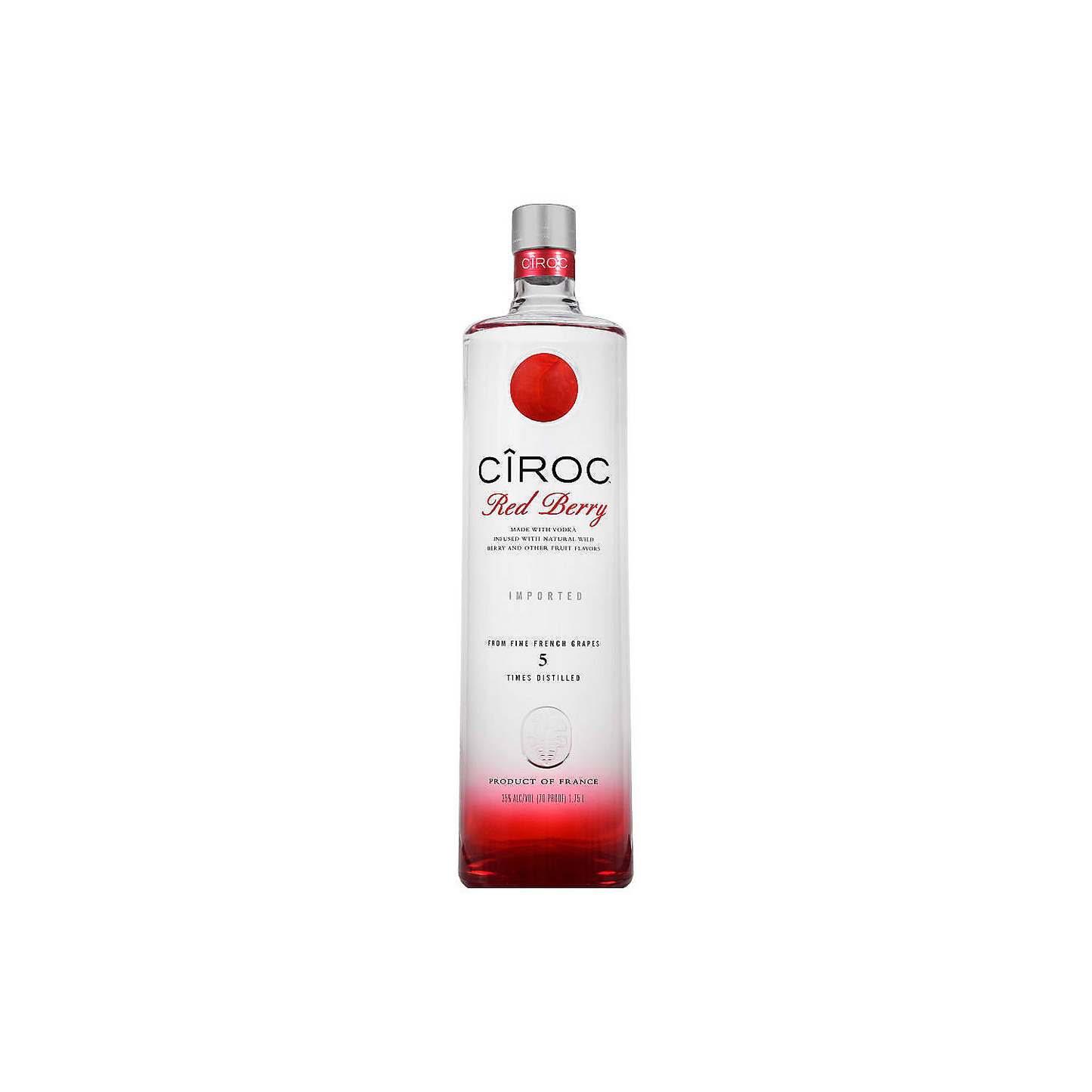 CIROC RED BERRY FLAVORED VODKA 70 1L