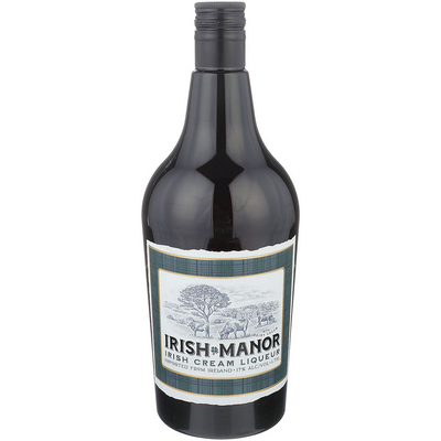 IRISH MANOR IRISH CREAM LIQUEUR 34 1.75L