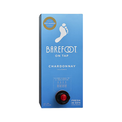 BAREFOOT CHARDONNAY CALIFORNIA 750ML