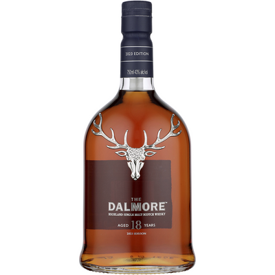 THE DALMORE SINGLE MALT SCOTCH 18 YR 86 750ML