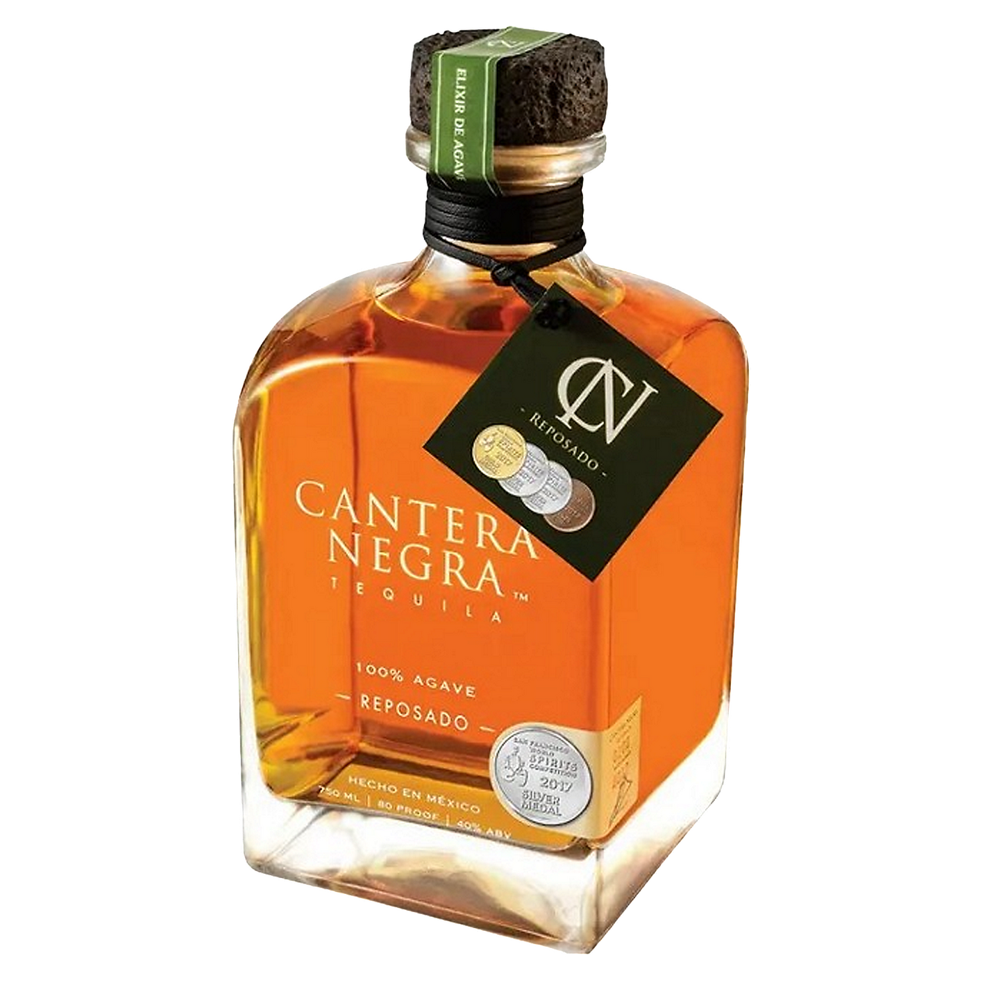 CANTERA NEGRA TEQUILA REPOSADO 80 750ML