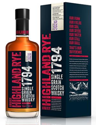 ARBIKIE HIGHLAND EST 1794 RYE 750ML